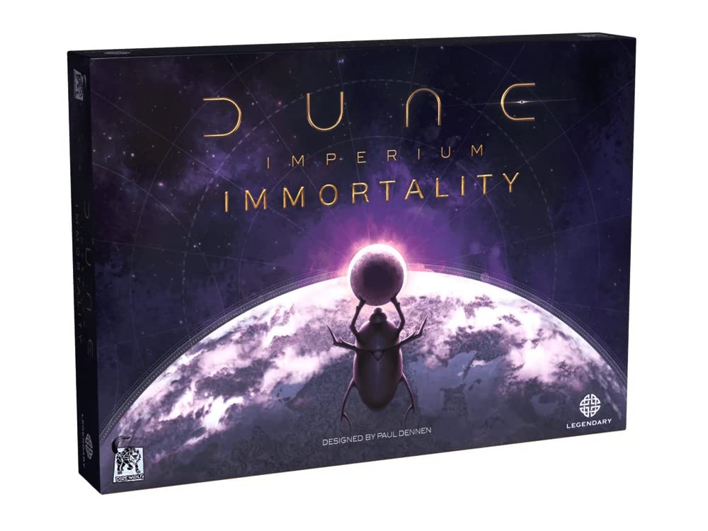 Dire Wolf Dune Imperium: Immortality – Immersive Board Game for 1-4 Players