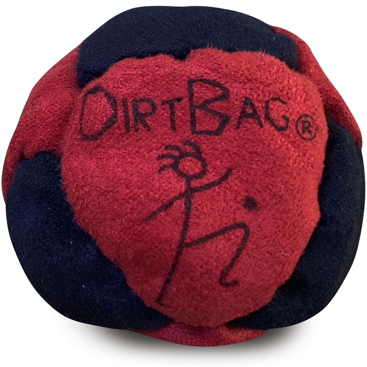 DIRTBAG Classic Footbag 3-Pack with Black Pouch – Red, Green, and Blue