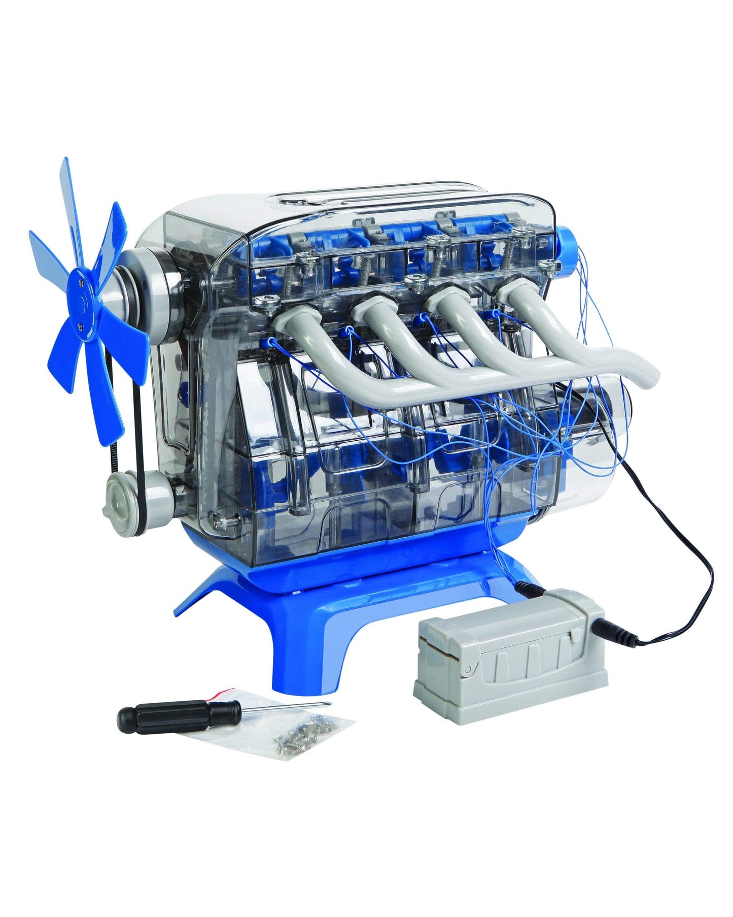 Discovery Kids MindBlown DIY Four-Cycle Engine Kit | Hands-On Model