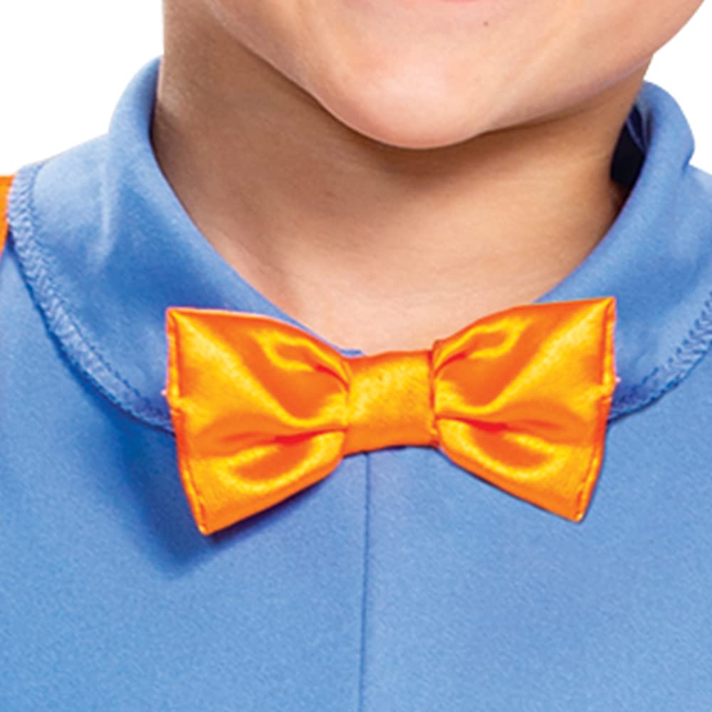 Disguise Blippi Costume for Kids – Official Jumpsuit with Hat & Bowtie (Toddler 2T)