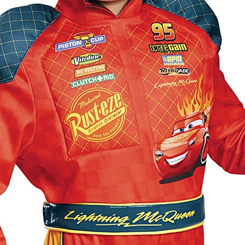 Disguise Cars 3 Lightning McQueen Toddler Costume – Small (2T)
