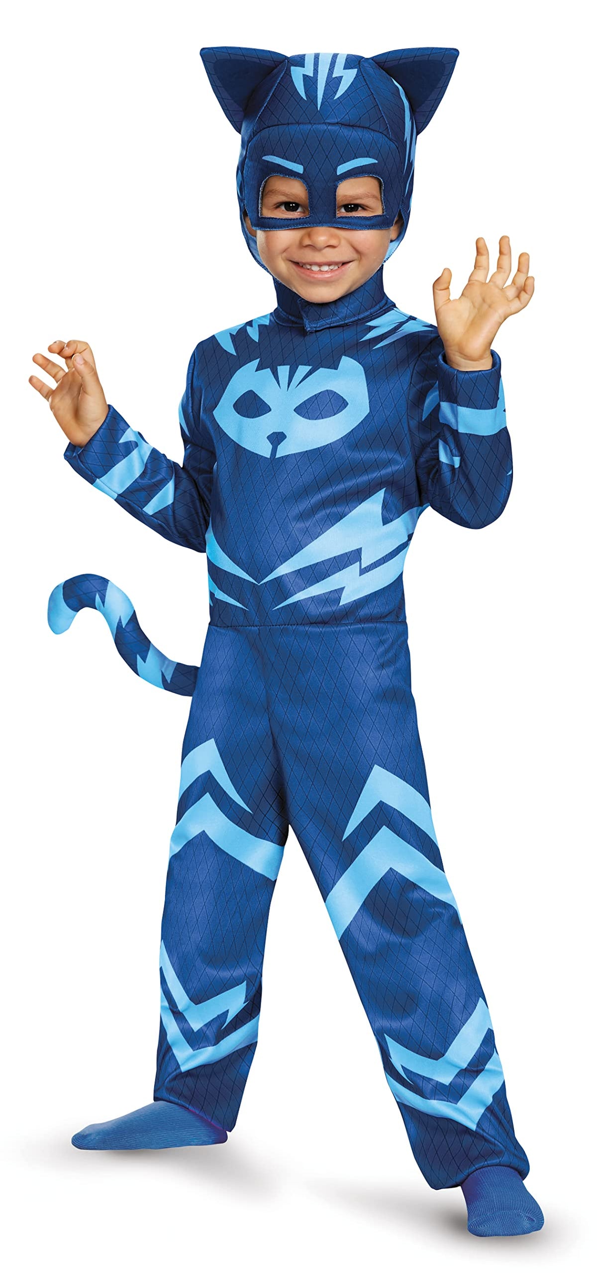 Disguise Catboy Costume for Kids – Official PJ Masks Jumpsuit (2T, Small)