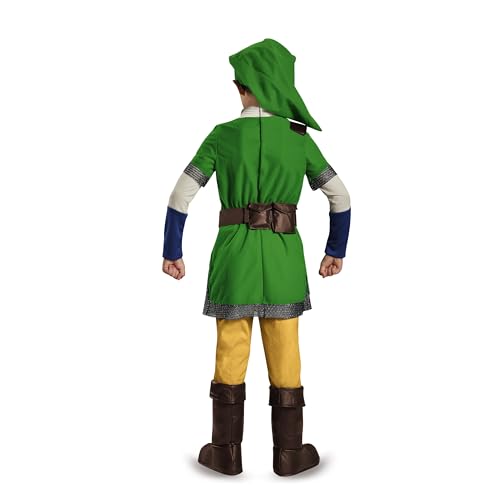 Disguise Deluxe Kid's Zelda Link Costume (Medium) – Officially Licensed