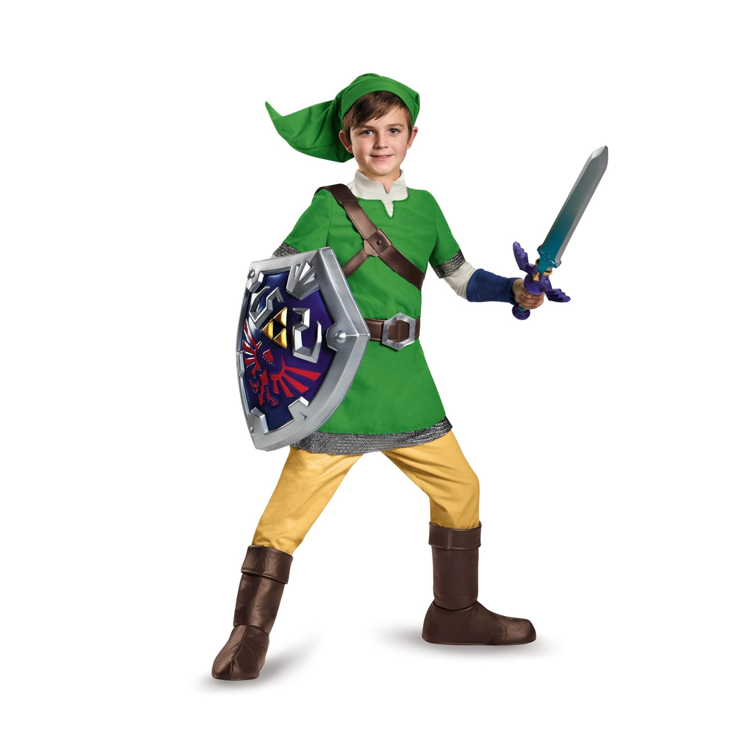 Disguise Deluxe Kid's Zelda Link Costume (Medium) – Officially Licensed