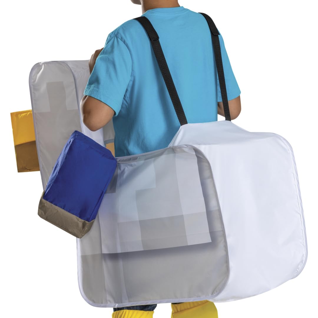 Disguise Minecraft Chicken Jockey Ride-On Costume – Officially Licensed, Easy Setup (One Size Child)