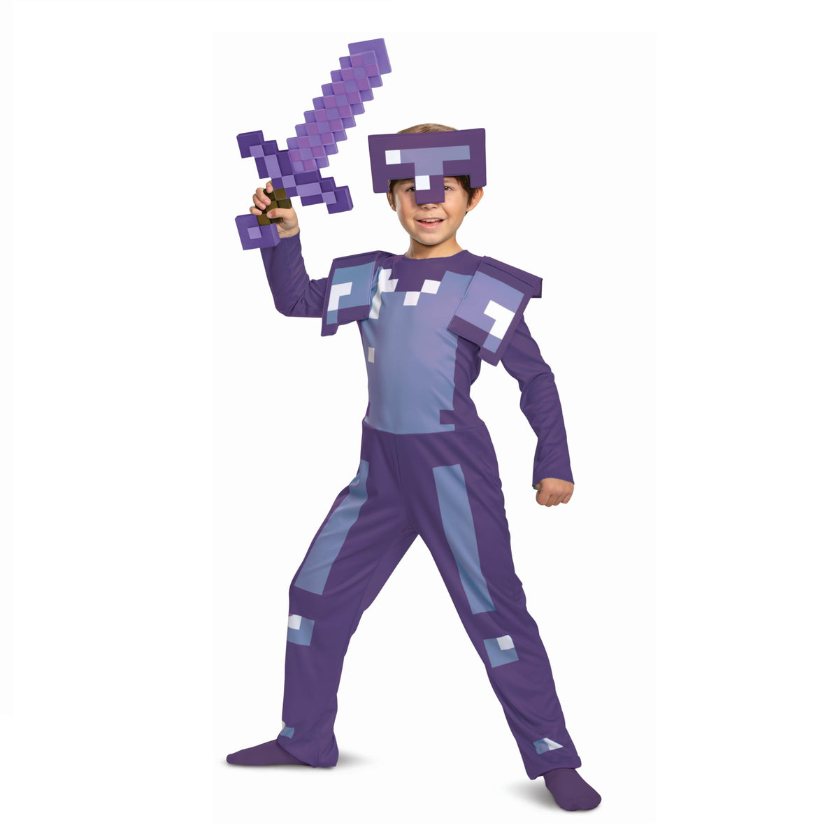 Disguise Minecraft Enchanted Sword Costume Accessory – Official Plastic Prop, One Size