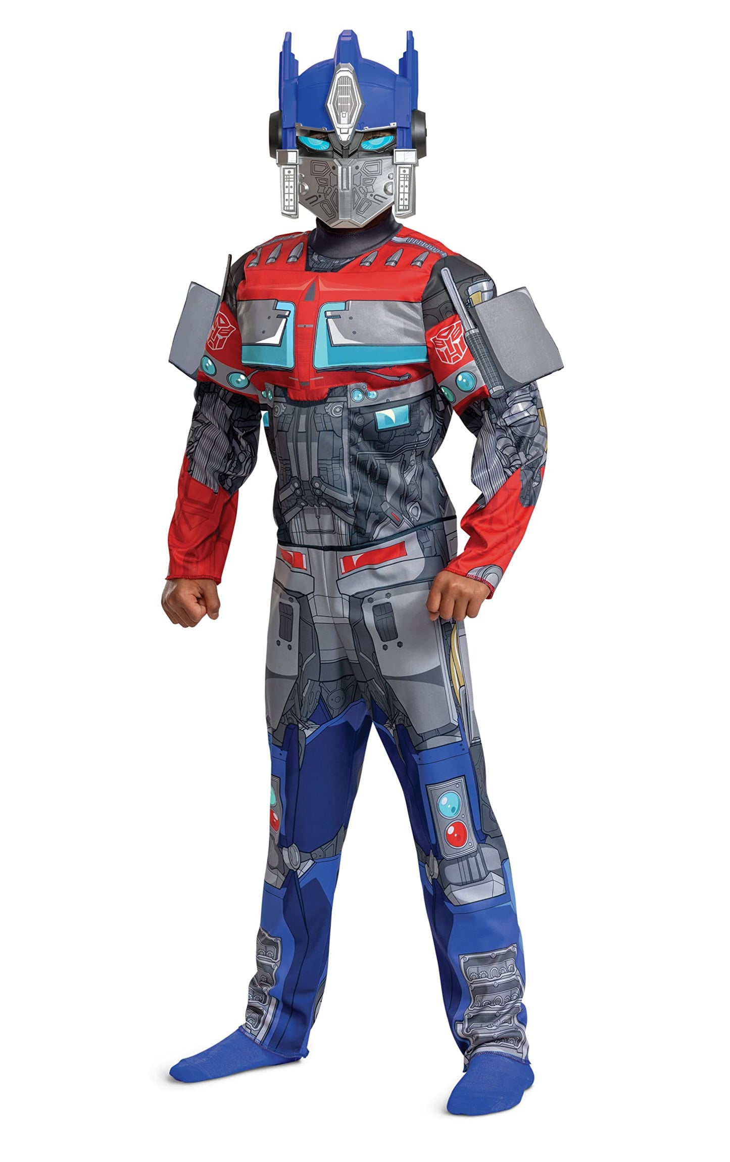 Disguise Optimus Prime Muscle Costume for Kids – Transformers Rise of the Beasts, Small (4-6)