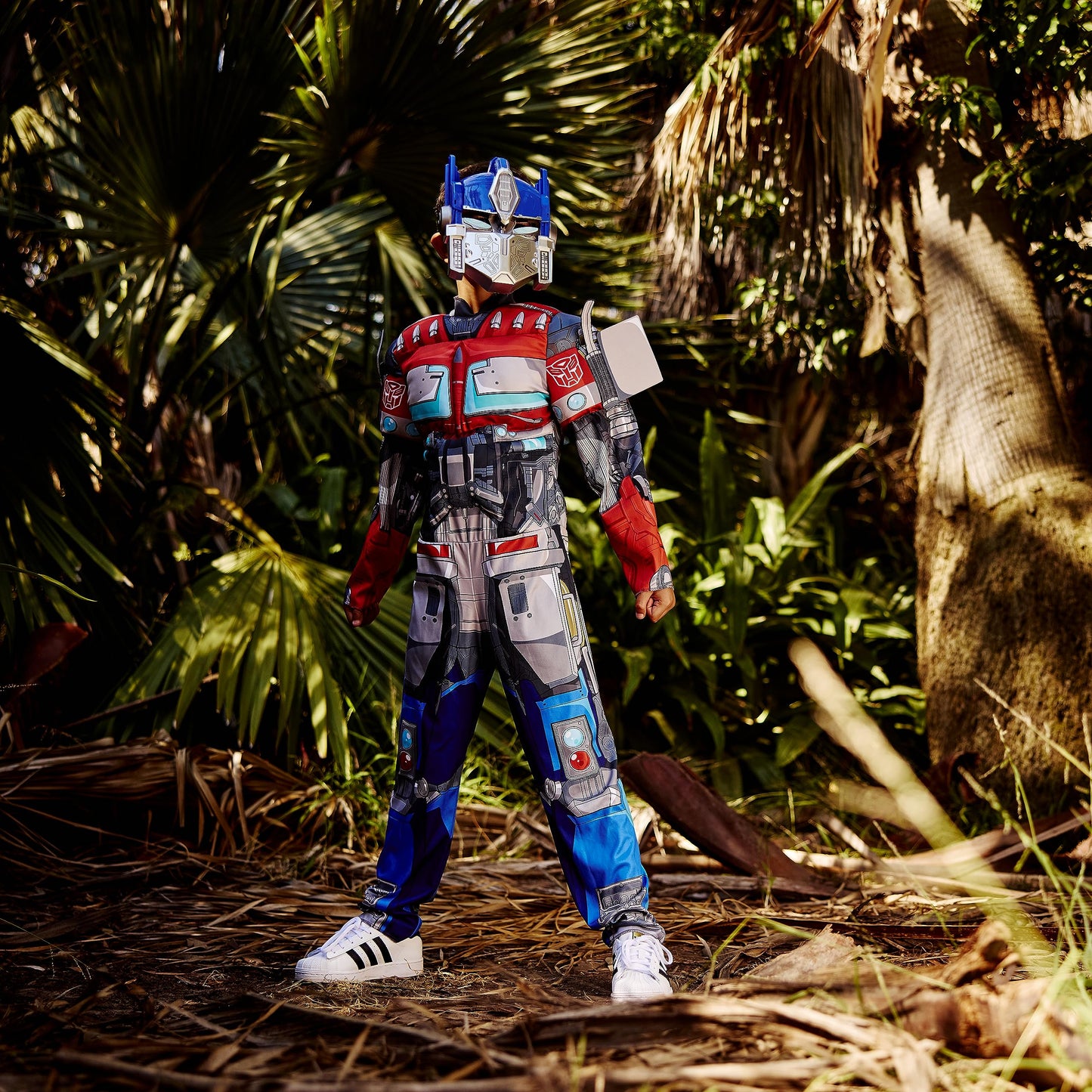 Disguise Optimus Prime Muscle Costume for Kids – Transformers Rise of the Beasts, Small (4-6)
