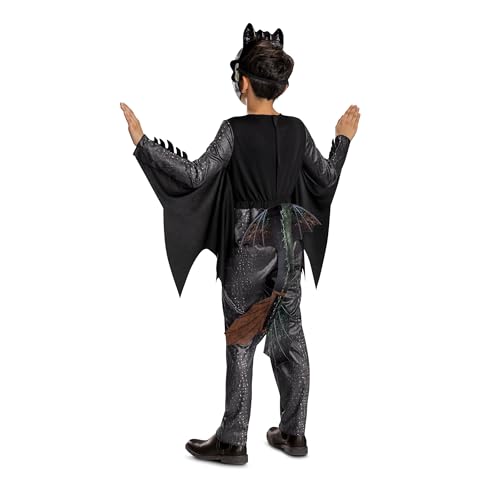 Disguise Toothless Costume for Kids – Official How to Train Your Dragon Hiccup Outfit (Size 4-6)