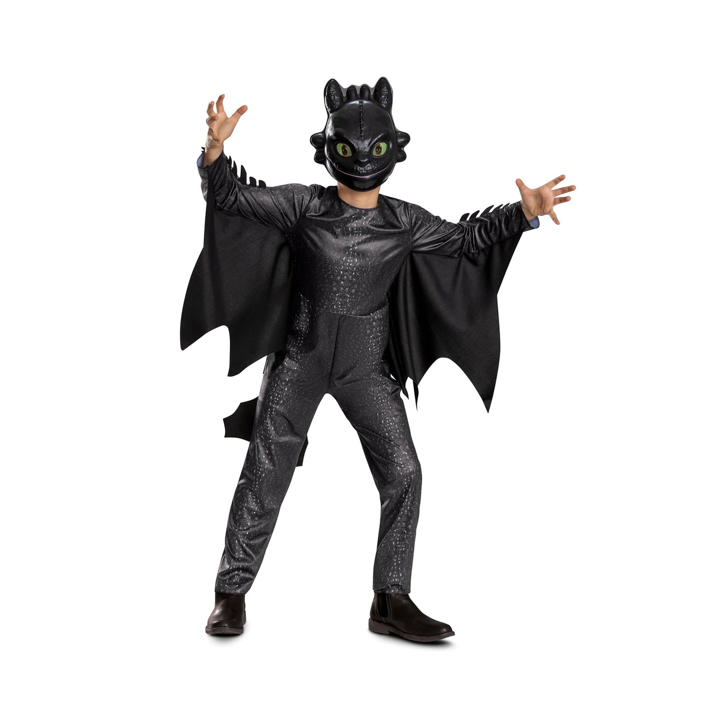 Disguise Toothless Costume for Kids – Official How to Train Your Dragon Hiccup Outfit (Size 4-6)