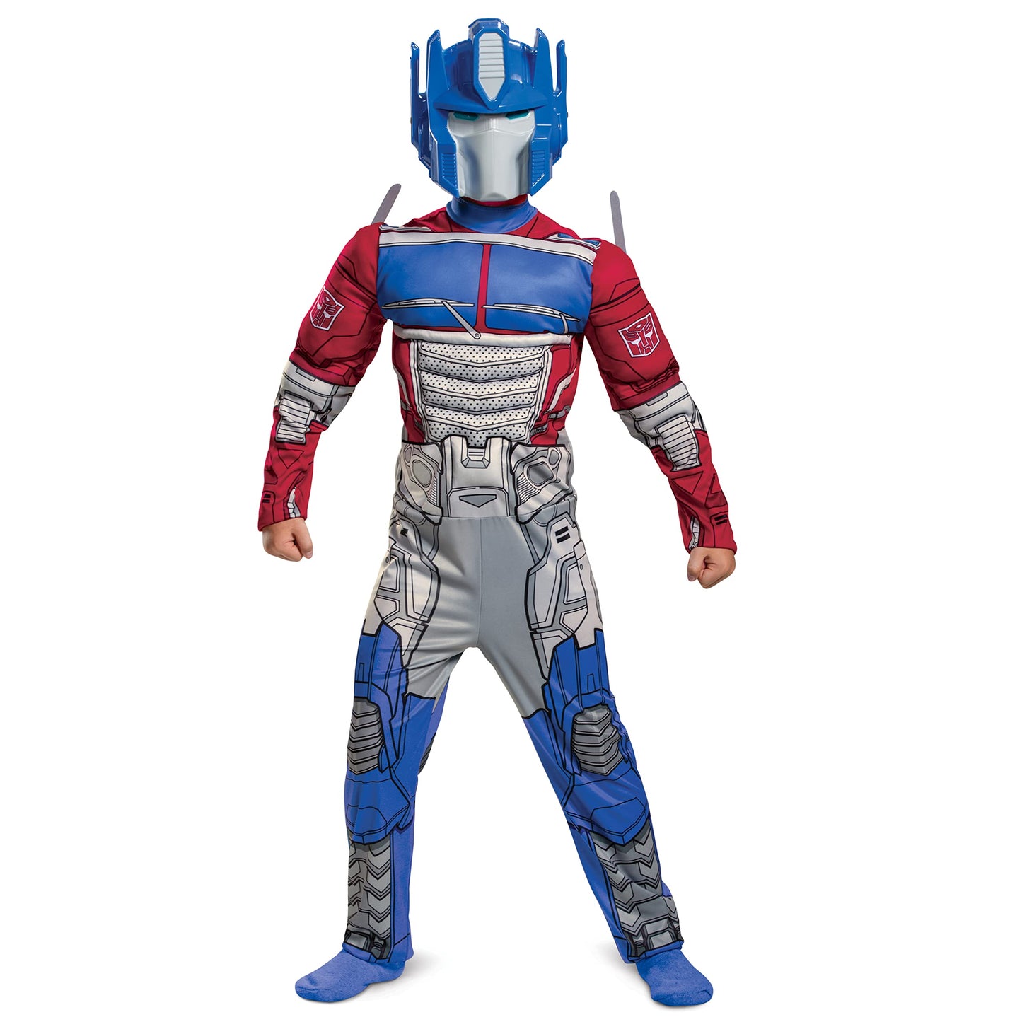 Disguise Optimus Prime Muscle Costume for Kids | Transformers Costume for Boys & Girls M