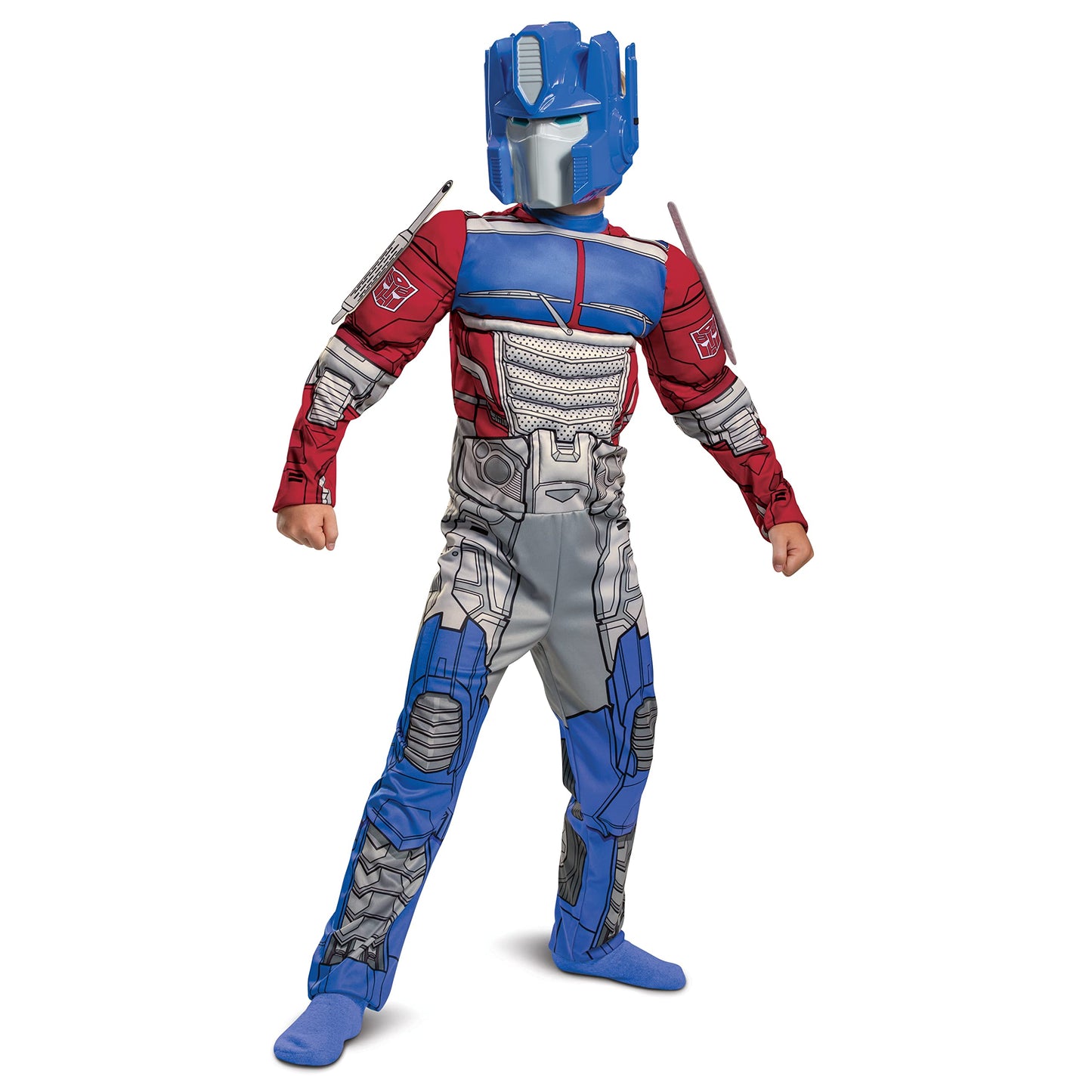 Disguise Optimus Prime Muscle Costume for Kids | Transformers Costume for Boys & Girls M