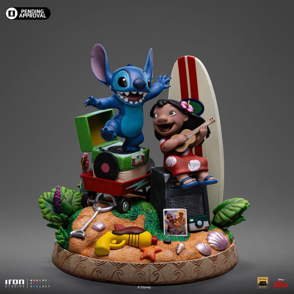 Statue Lilo and Stitch Deluxe - Disney Classics - Art Scale 1/10 - Iron Studios