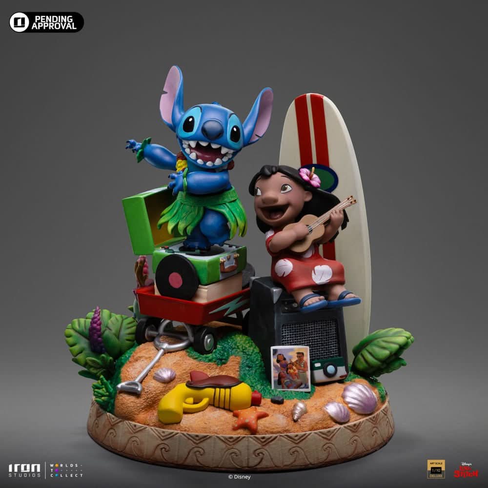 Statue Lilo and Stitch Deluxe - Disney Classics - Art Scale 1/10 - Iron Studios