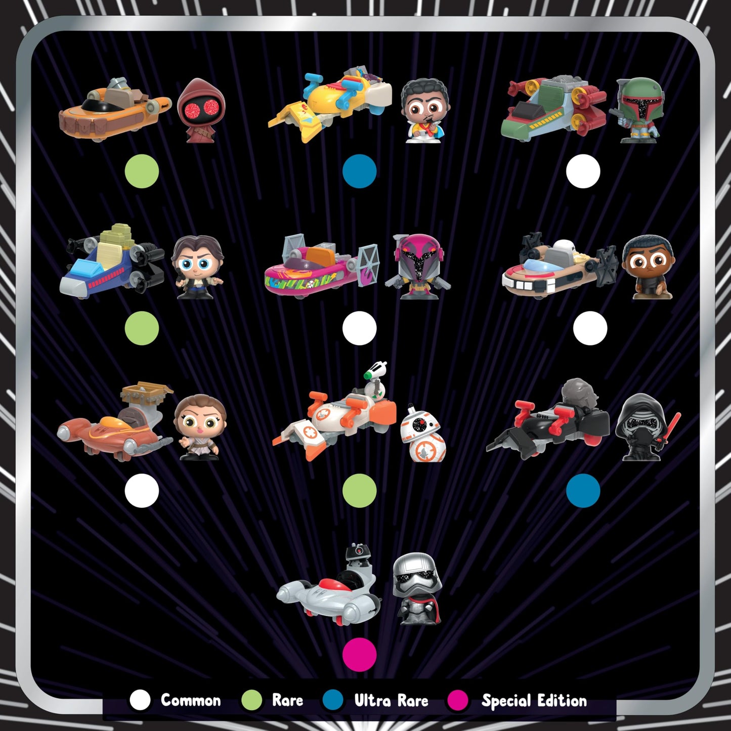 STAR WARSTM Doorables Galactic Cruisers Series 3 | Collectible Toys by Just Play