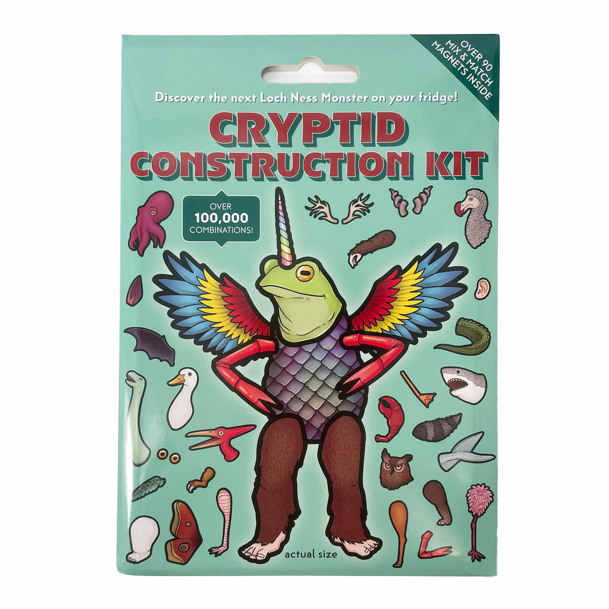 Dissent Pins Cryptid Construction Kit – Funny Fridge Magnet Creature Creation Kit