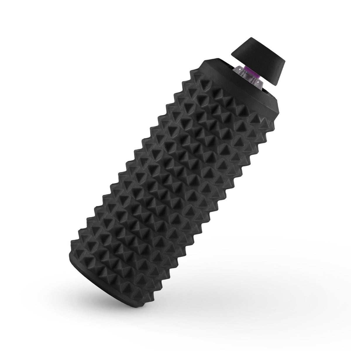 Distractibles Sensory Roller Fidget with Clicker - Tactile Spikes for Focus, Anxiety Relief & Sensory Regulation (Black)