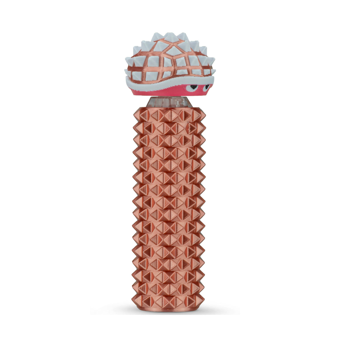 Distractibles Shelly: Sensory Fidget Clicker for Focus (Neon Rosé)