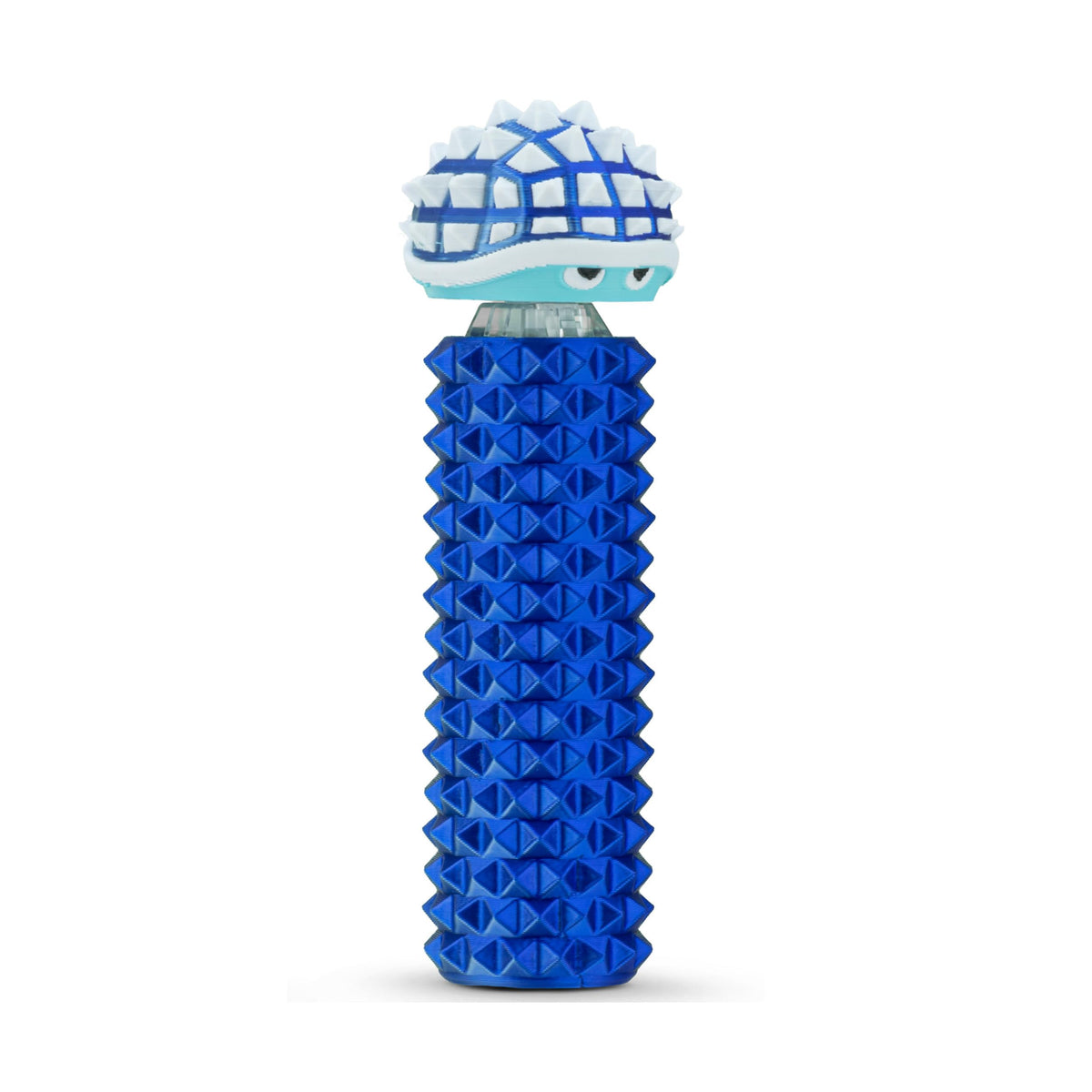 Distractibles Shelly – Sensory Fidget Clicker for Focus & Calm (Neon BlueSteel)