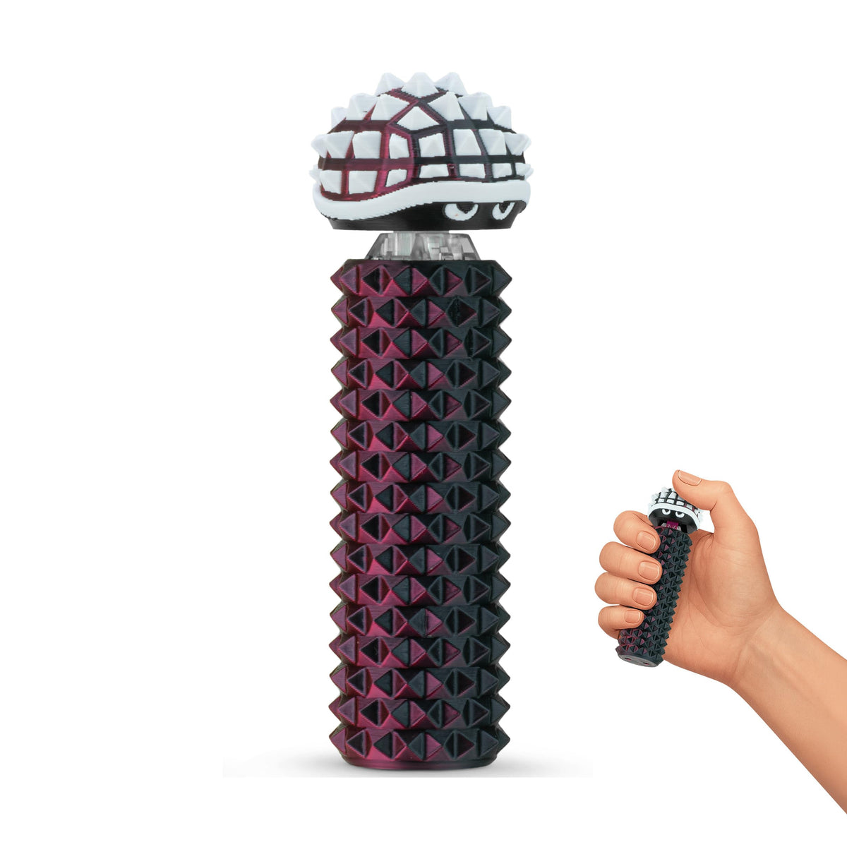 Distractibles Shelly Neon Crimson – Sensory Fidget Toy for Focus & Calm