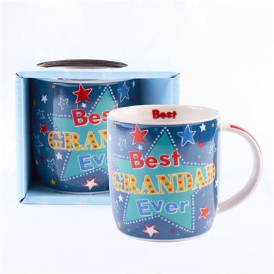 Text Best Grandad Ever  Mug 13.5oz