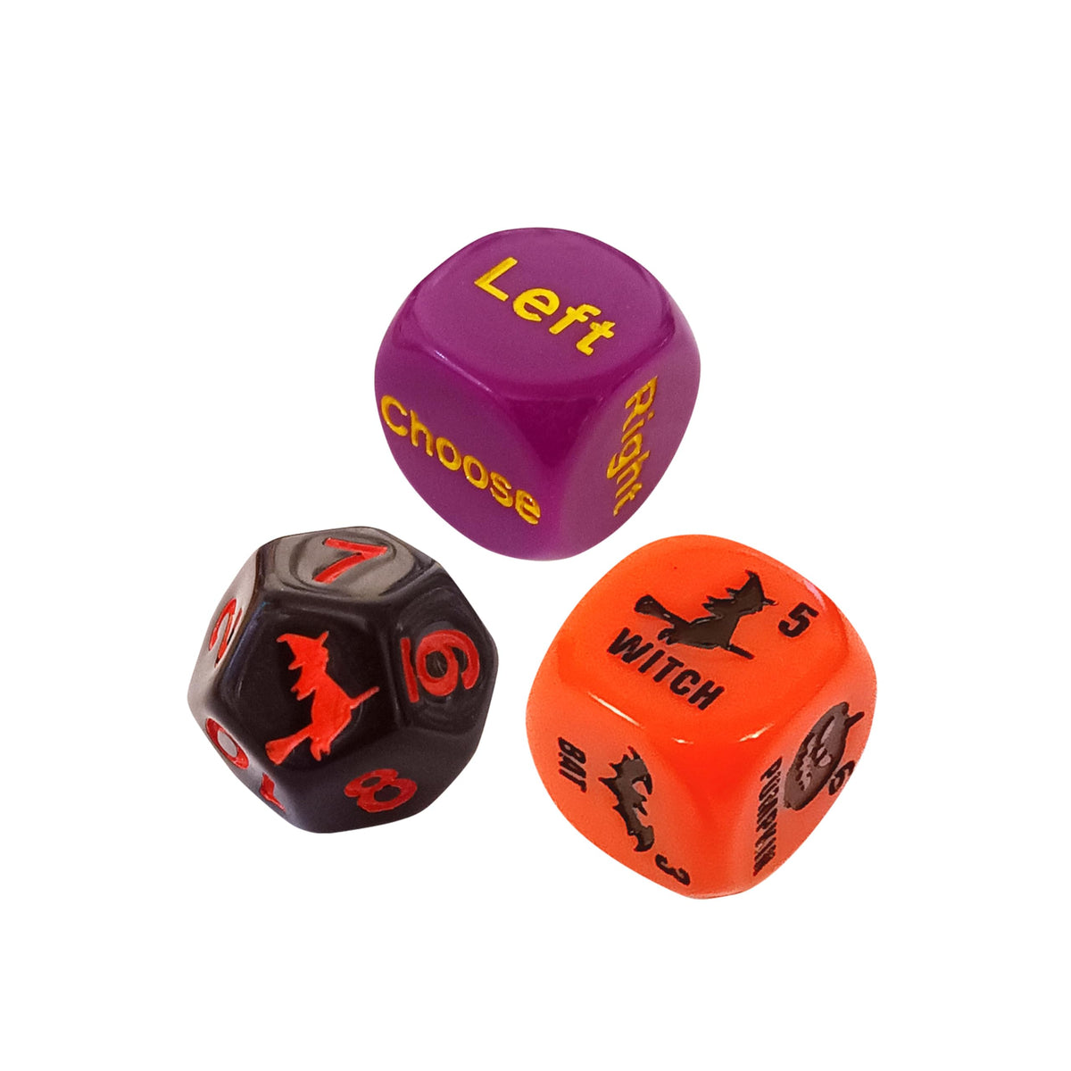 Ditch the Witch Dice Game – Fast-Paced Family Dice Game for 2-4 Players (Ages 8+)