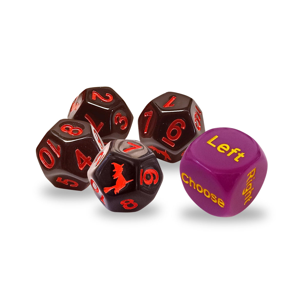 Ditch the Witch Dice Game – Fast-Paced Family Dice Game for 2-4 Players (Ages 8+)