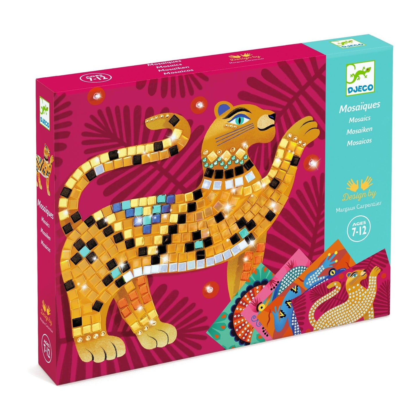 DJECO LGA Mosaics Deep in the Jungle – Create Your Own Mosaic Masterpiece for Kids 6+
