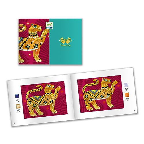 DJECO LGA Mosaics Deep in the Jungle – Create Your Own Mosaic Masterpiece for Kids 6+