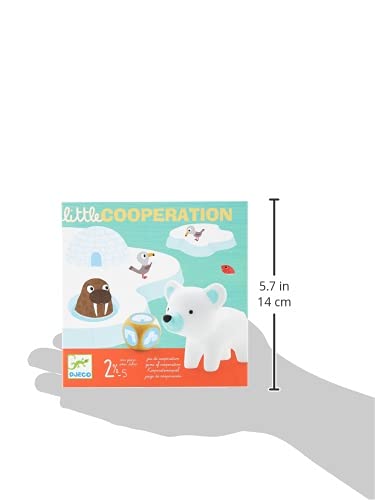 DJECO Little Cooperation — Cooperative Board Game for Ages 2.5–5 | Family Play