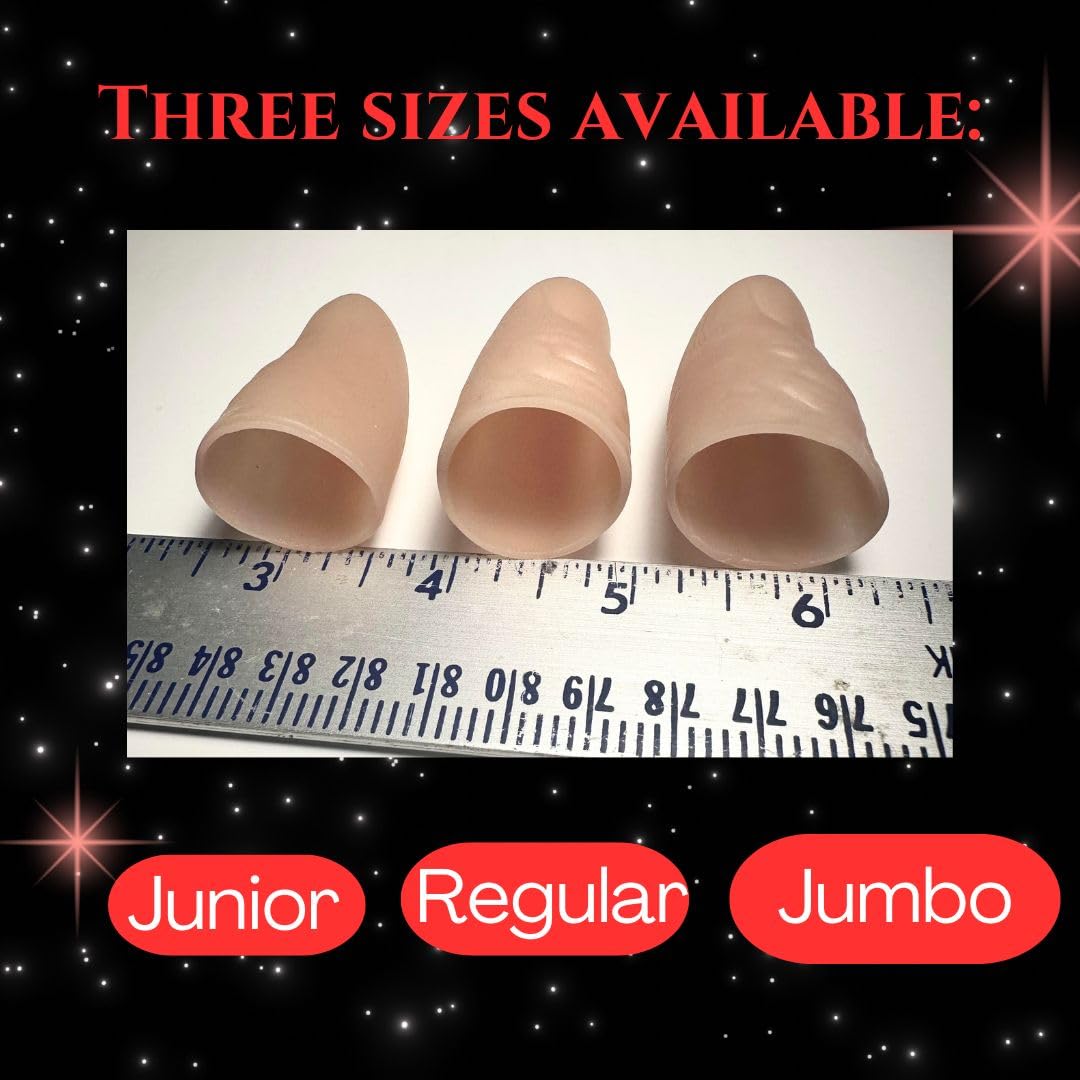 D'lite Magic Thumb Lightup Trick Set – 2 Ultra-Bright Light Fingers for Closeup & Stage Magic