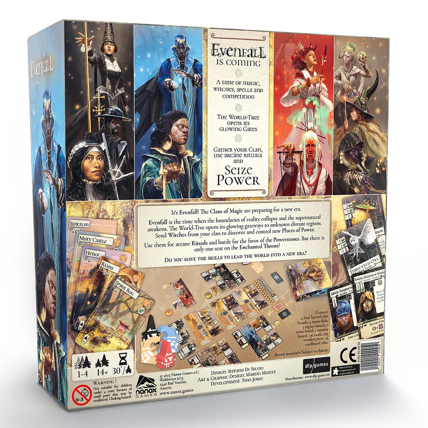 Evenfall - Strategy Card Game & Engine-Building | DLP Games | 1-4 Players, 60+ Minutes
