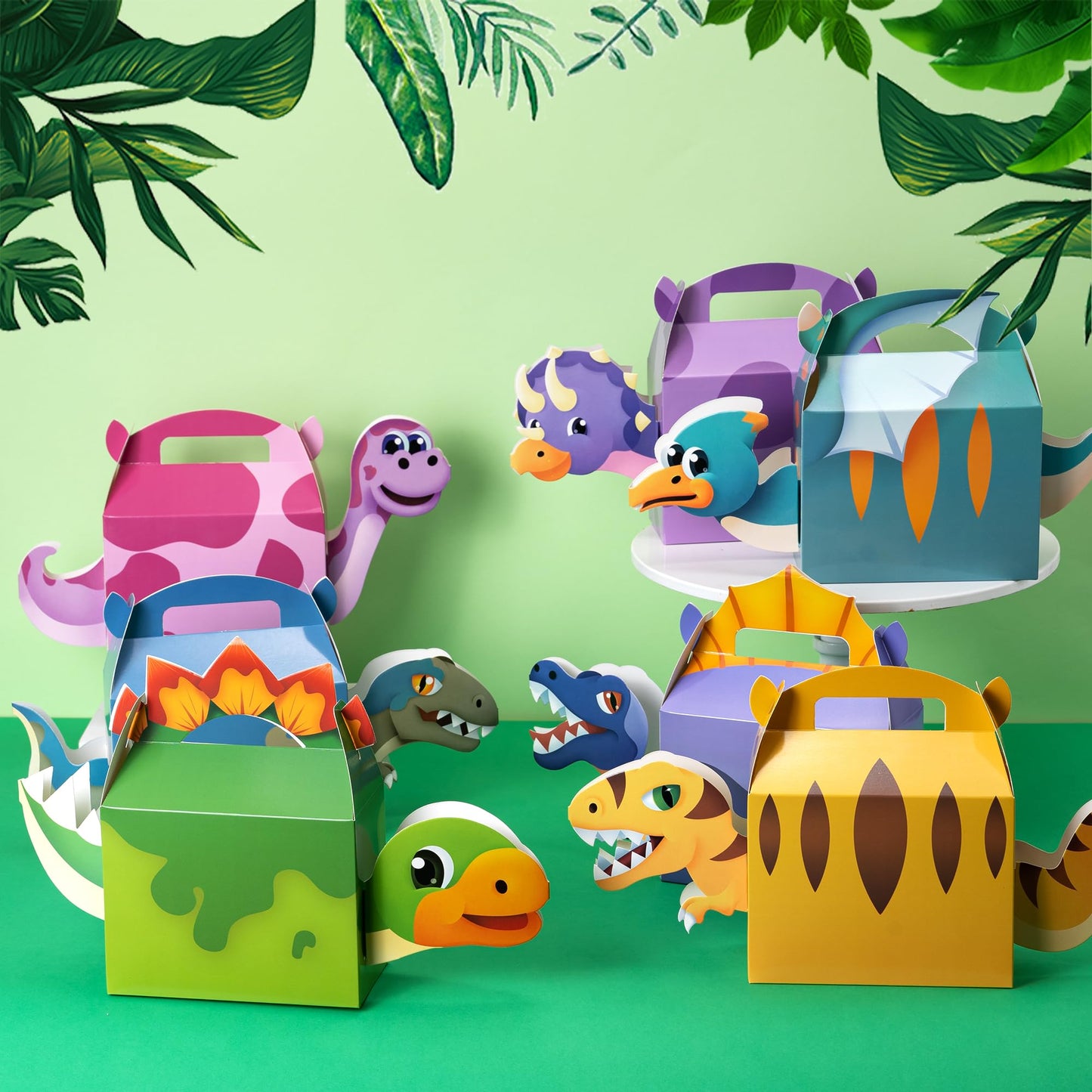 DMIGHT Dinosaur Party Favors – Dinosaur Birthday Party Supplies & Goodie Bags