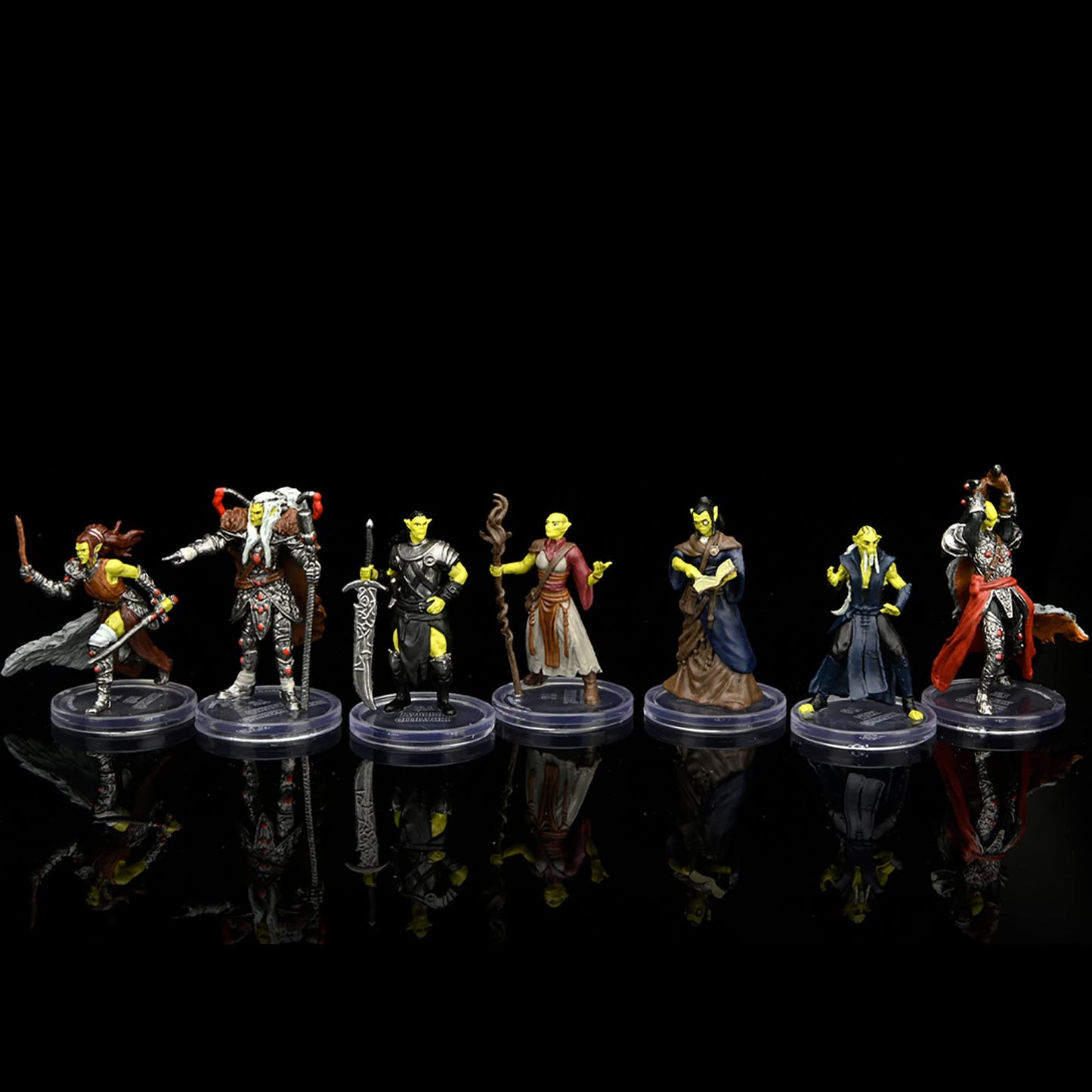D&D Icons of The Realms: Githyanki Warband – 7 Pre-Painted Miniatures for D&D