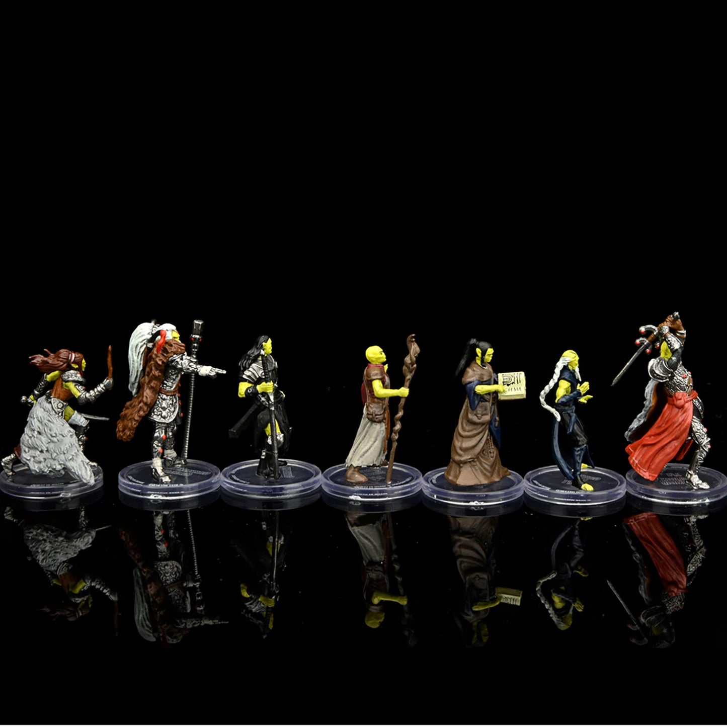 D&D Icons of The Realms: Githyanki Warband – 7 Pre-Painted Miniatures for D&D