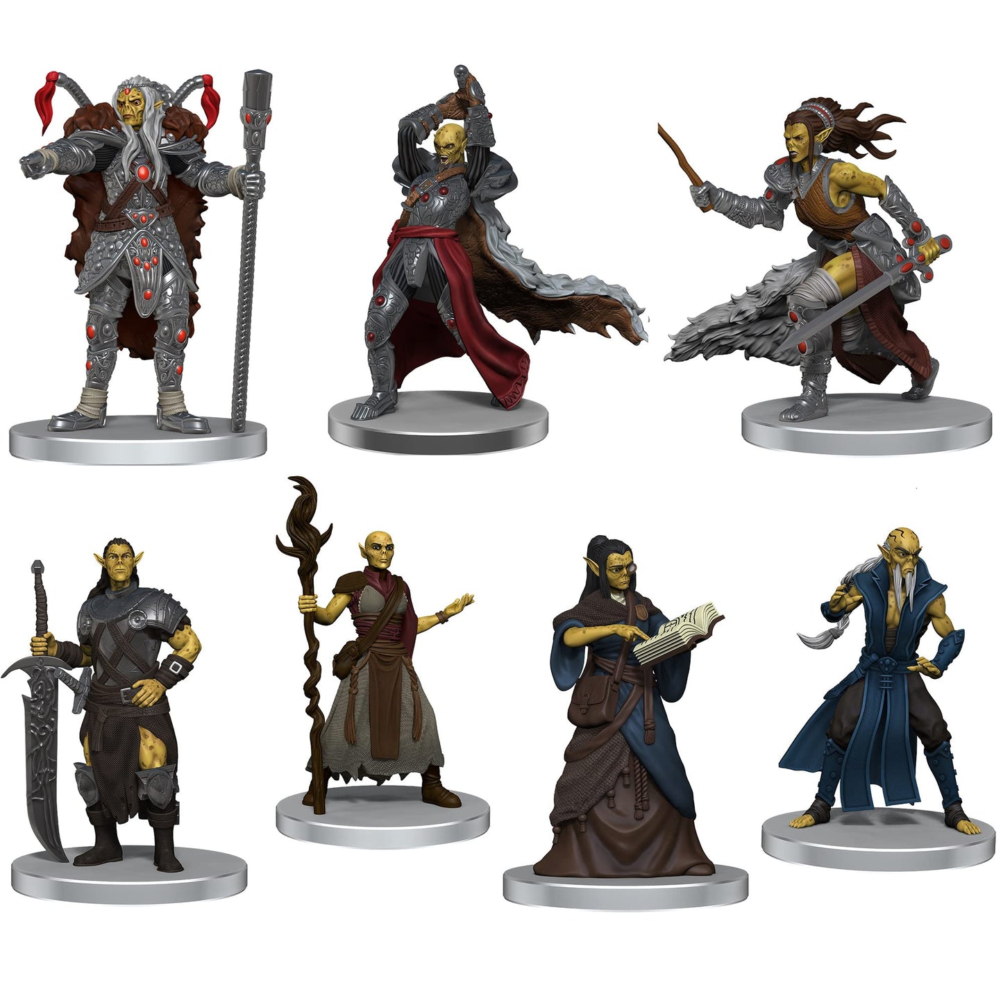 D&D Icons of The Realms: Githyanki Warband – 7 Pre-Painted Miniatures for D&D