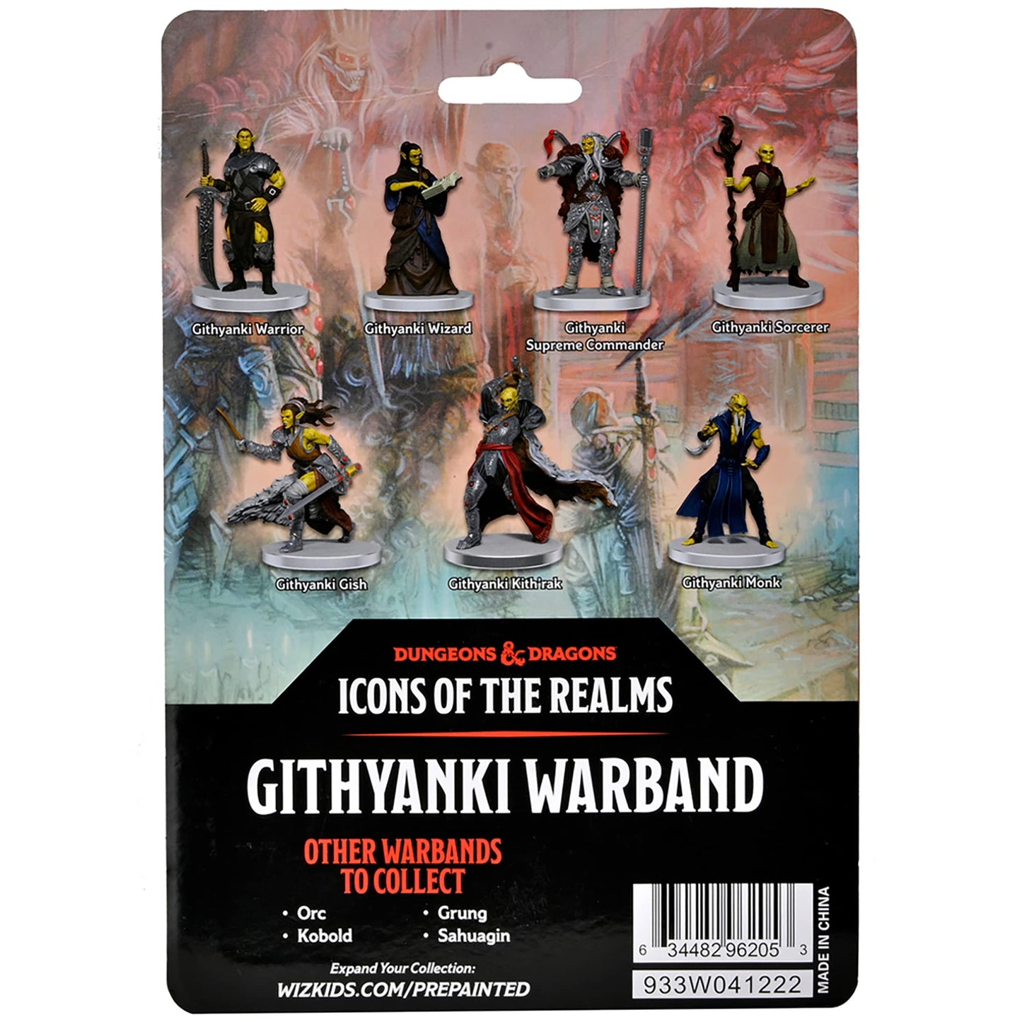 D&D Icons of The Realms: Githyanki Warband – 7 Pre-Painted Miniatures for D&D