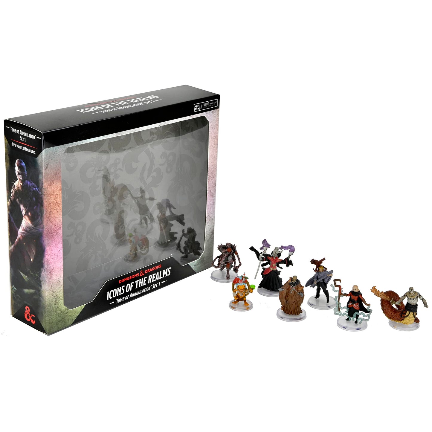 D&D Icons of The Realms: Tomb of Annihilation Box 1-7 – Pre-Painted Miniatures Set