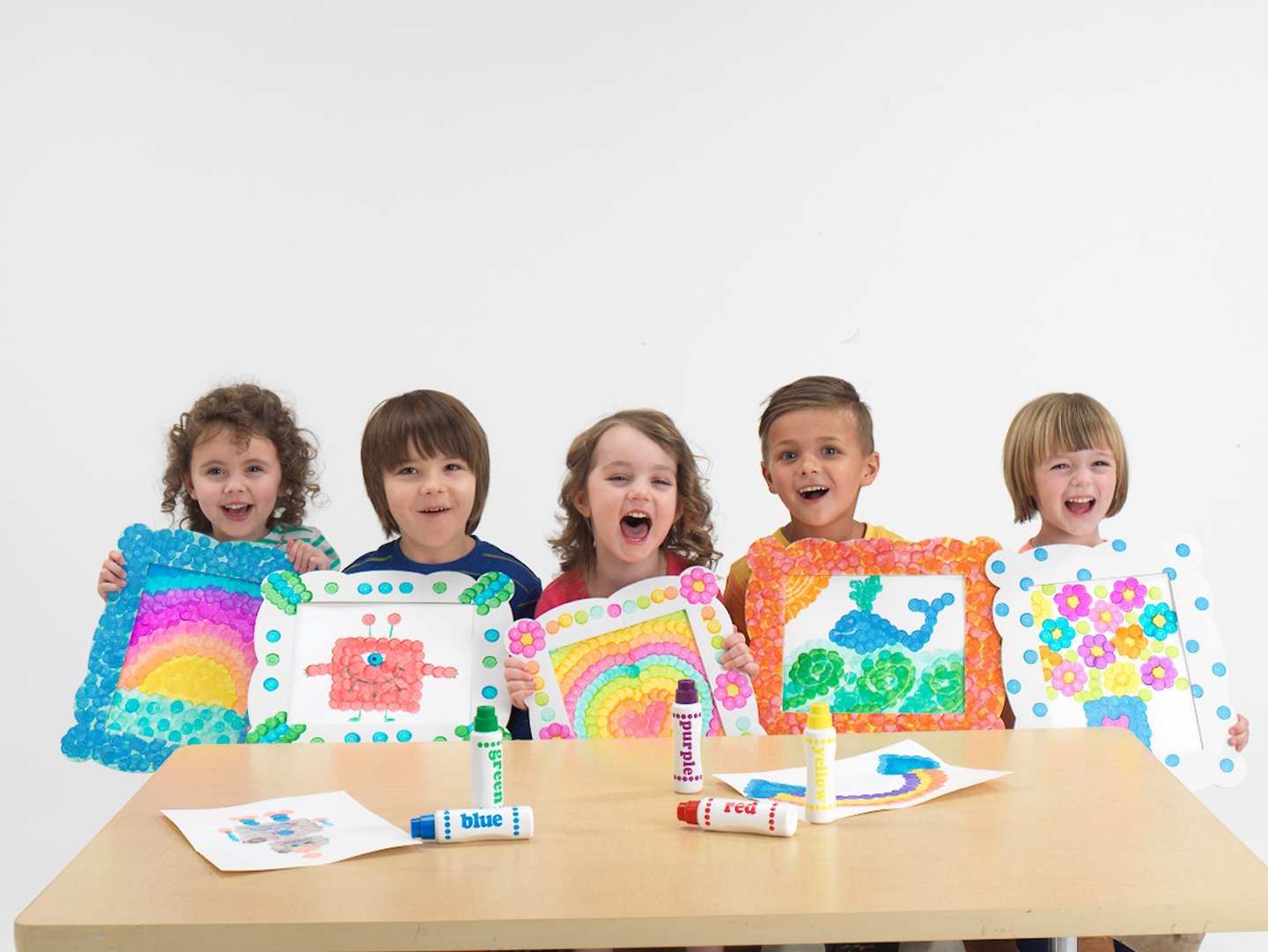 Do A Dot Art! Brilliant Colors 6 Pack Washable Dot Markers – The Original Dot Marker