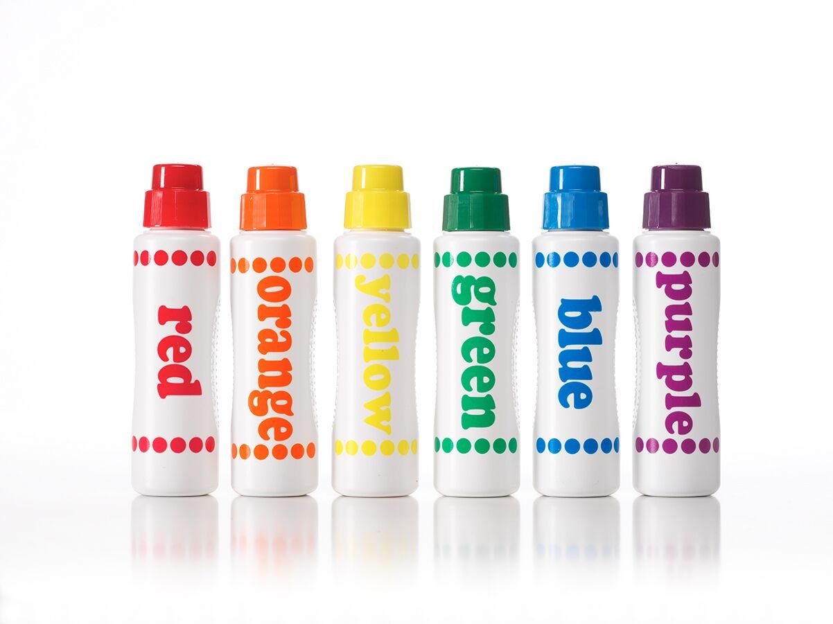 Do A Dot Art! Markers 6-Pack Rainbow – The Original Dot Marker, Made in USA