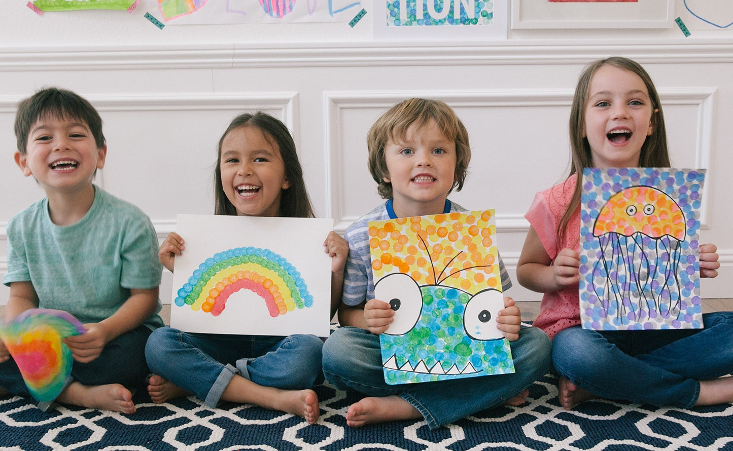 Do A Dot Art! Markers 6-Pack Rainbow – The Original Dot Marker, Made in USA
