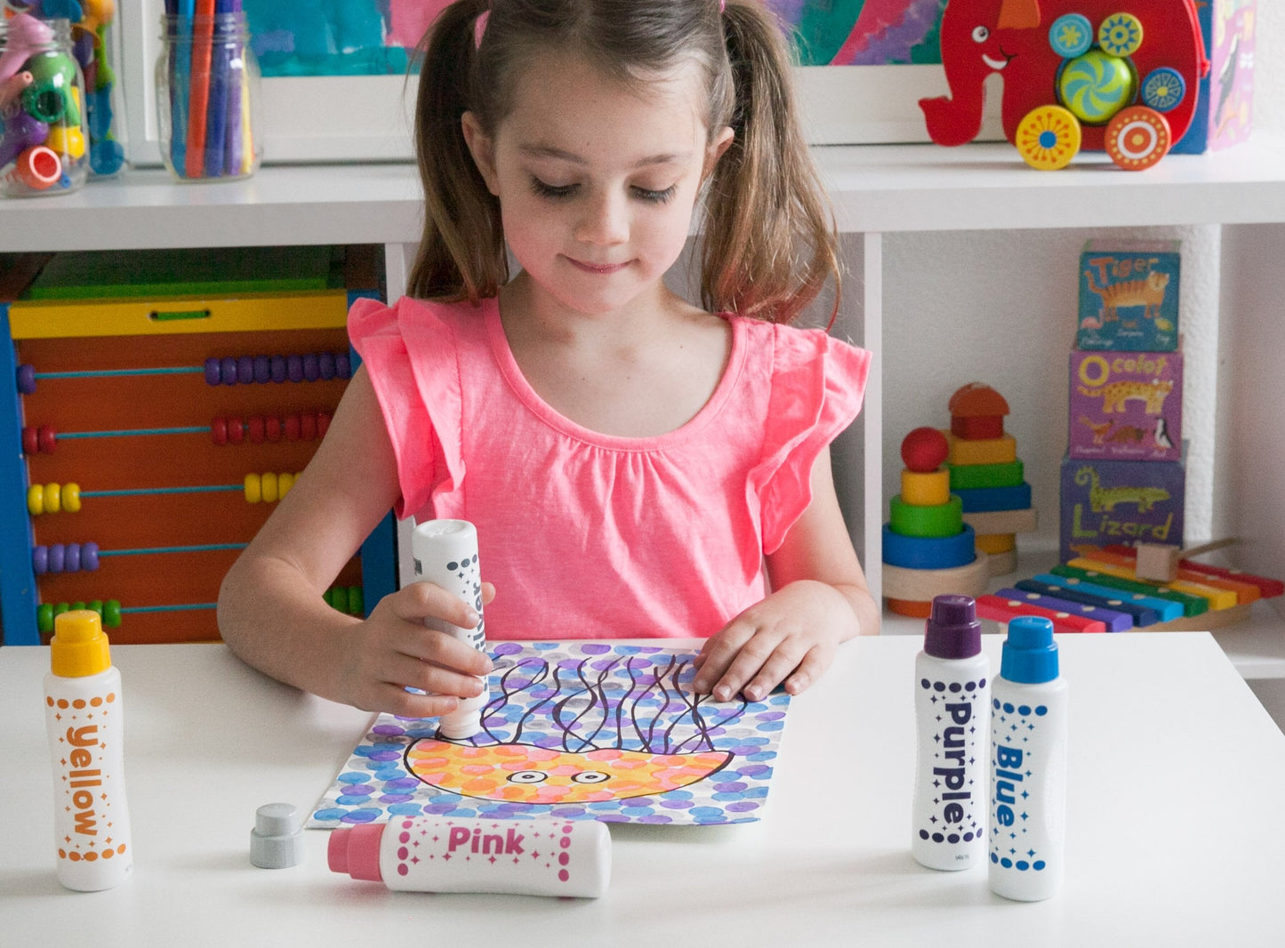 Do A Dot Art! Markers 6-Pack Rainbow – The Original Dot Marker, Made in USA