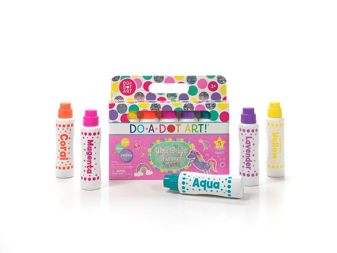 Do A Dot Art! Marker Ultra Bright Washable Markers | Tutti Frutti Shimmer