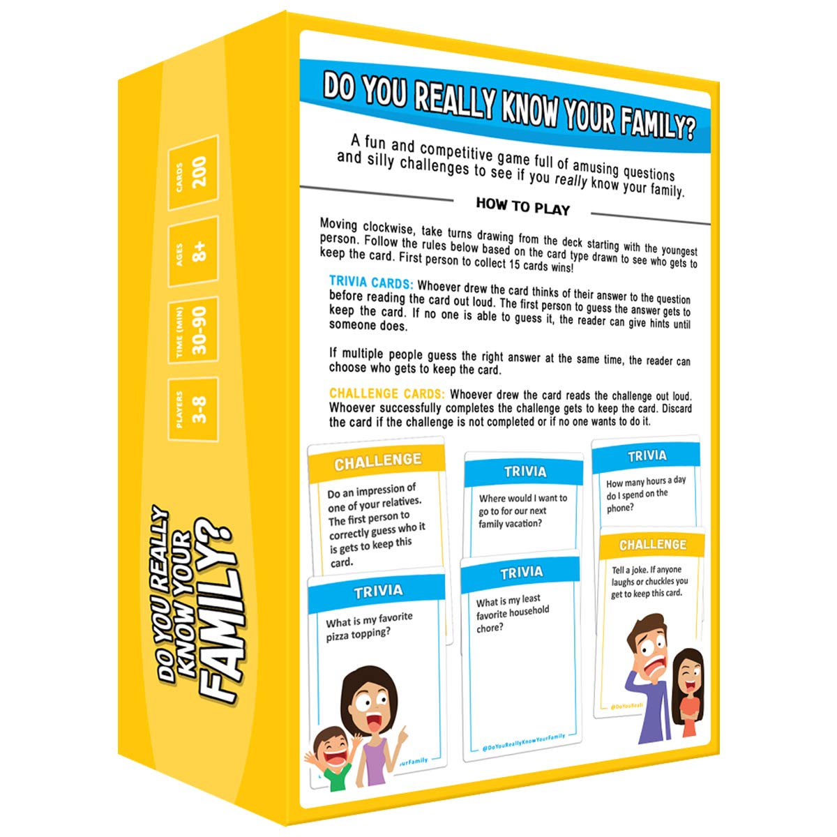 Do You Really Know Your Family? Fun Card Game for All Ages – Conversation Starters & Challenges