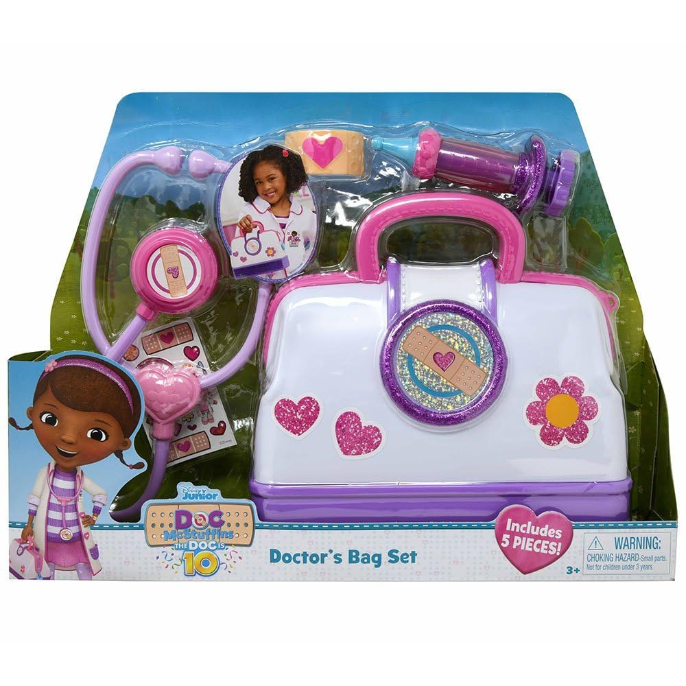 Doc McStuffins Toy Hospital Doctor's Bag Set | Imaginative Play for Kids 3+