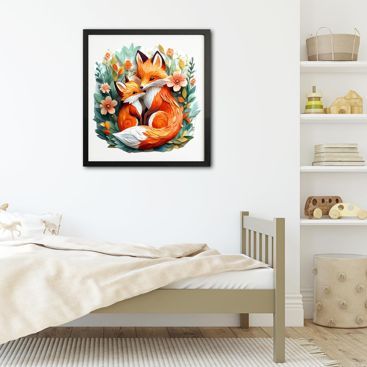 DOCRAGI Wooden Fox Puzzle for Adults — 250 Pieces, 13.4 x 13.1 in | Unique Animal Jigsaw Gift