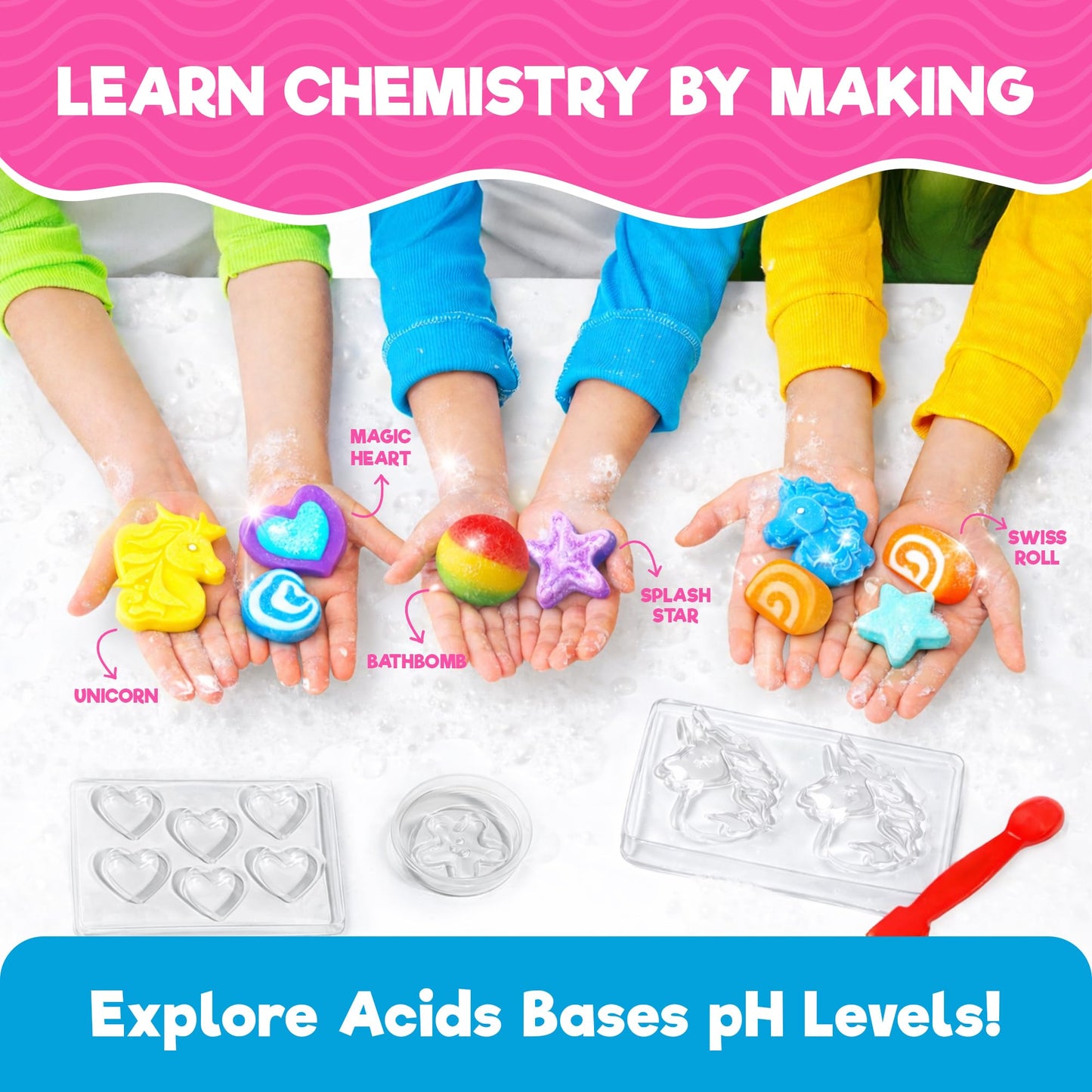 Doctor Jupiter Soap & Bath Bomb Science Lab Kit for Kids 8+