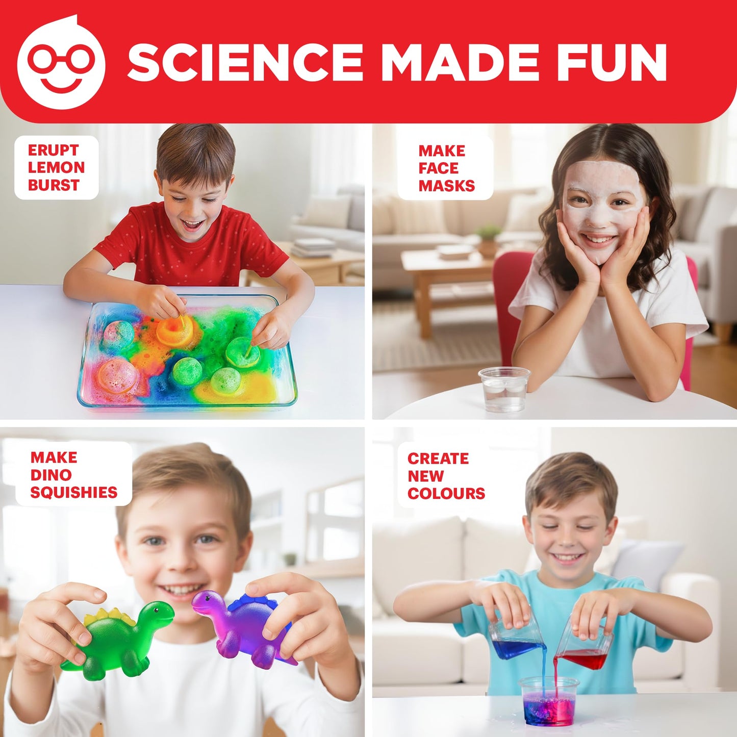 Doctor Jupiter My First Science Kit for Kids Ages 4-8 | 50+ Experiments STEM Gift