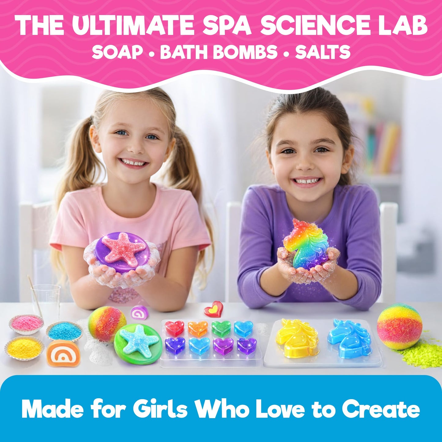 Doctor Jupiter Soap & Bath Bomb Science Lab Kit for Kids 8+