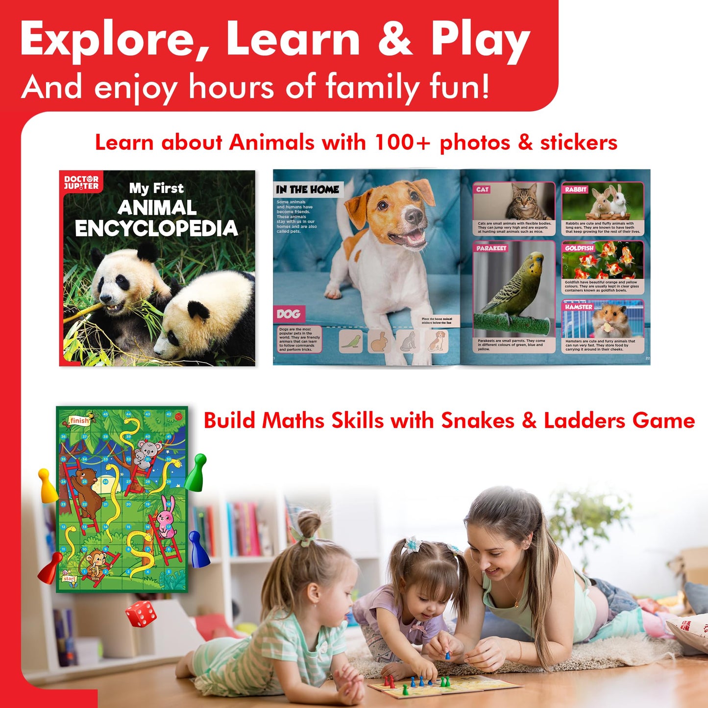 Doctor Jupiter Little Genius Kit for 4-6 Year Olds | STEM Toys & Screen-Free Learning